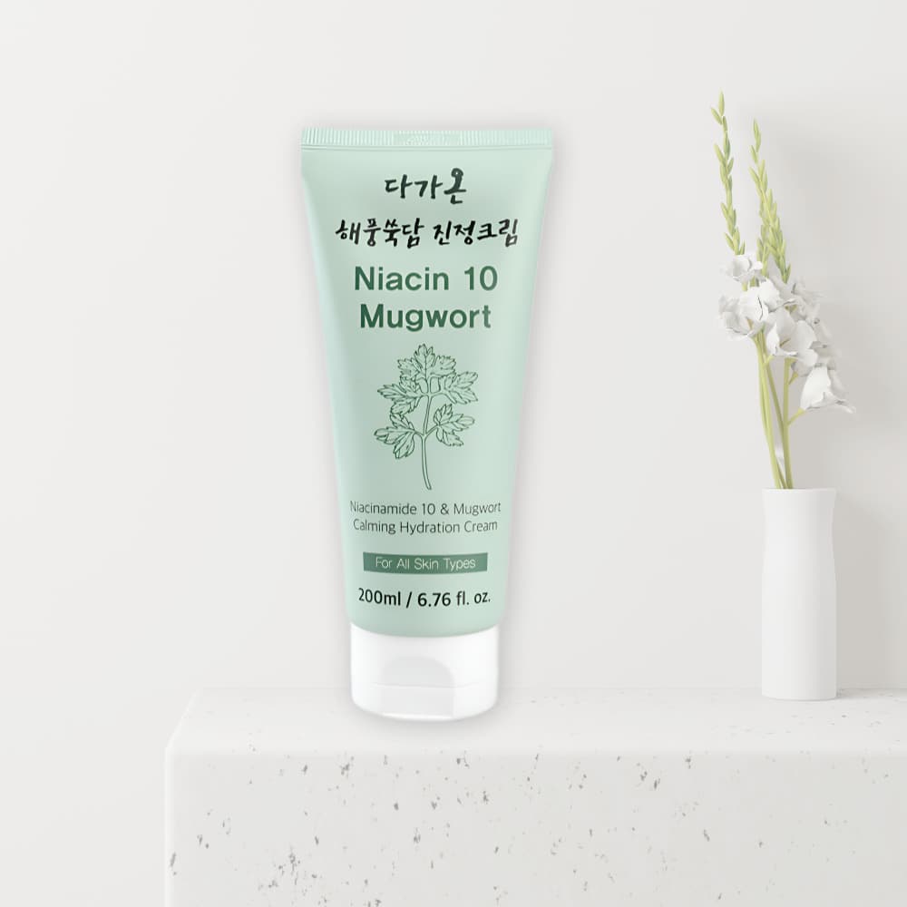해풍쑥담 마사지 크림 200ml / 수분진정 주름개선기능성 - 2