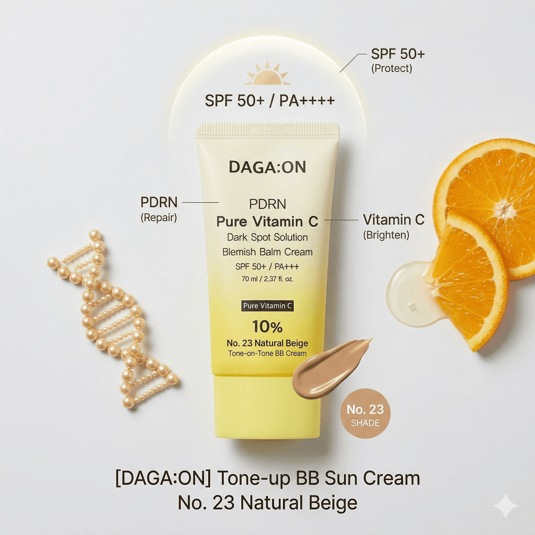 비타민C 10% 비비23호 선크림 70ml - 3
