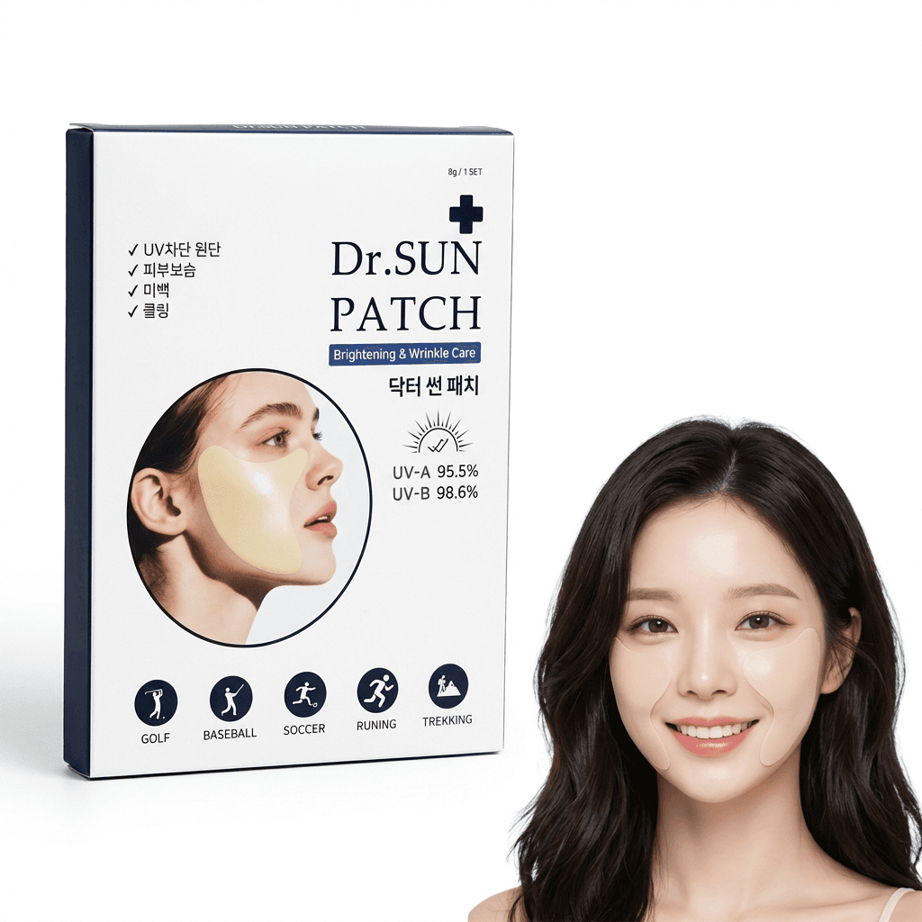 배송체험 얼굴 UV차단 패치 체험단 모집 골프/등산 야외활동 필수템 자외선 패치 - 5