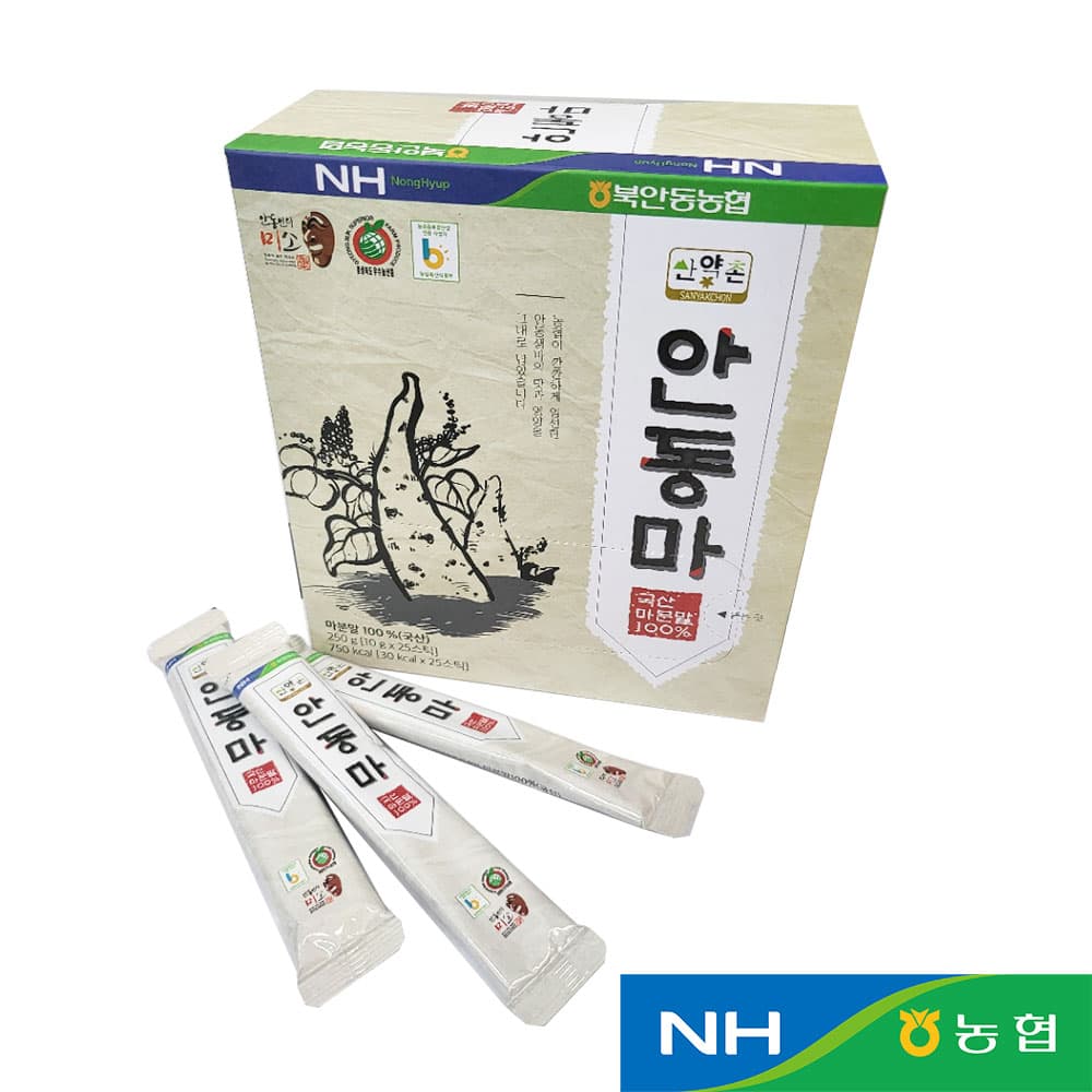 하루1포, 안동마 분말 스틱 (국산 100%) - 2