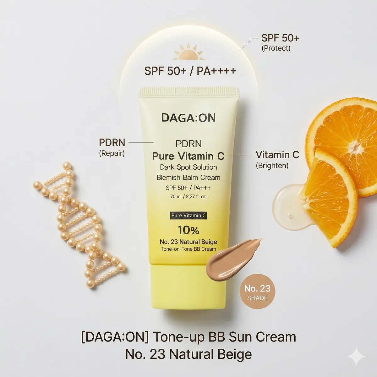 비타민C 10% 비비23호 선크림 70ml - 1